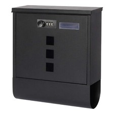 Black Large Letter Box