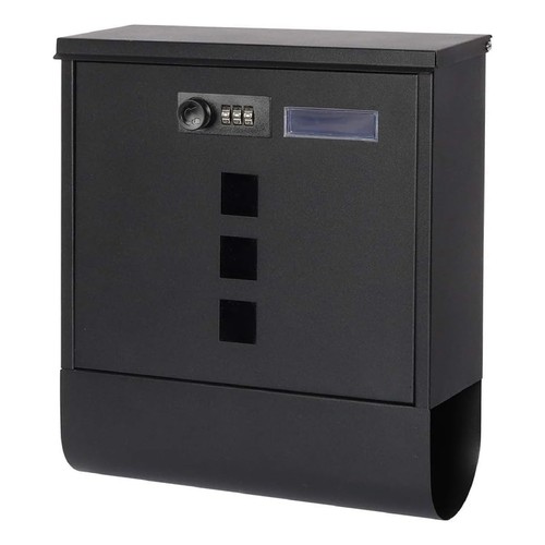 Black large letter box - large,