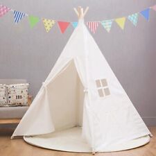 Kids Childrens Indian Play Tent Large Teepee House Girls Boys Indoor Outdoor UK
