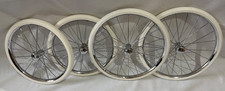 SILVER CROSS KENSINGTON PRAM WHEELS and Tyres - 2 x 14" 2 x 16"  NEW - OLD STOCK