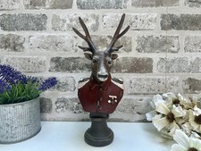 26cm Red Gentleman Suited Stag