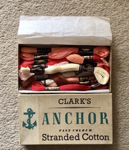 Vintage clarks anchor stranded - anchor,