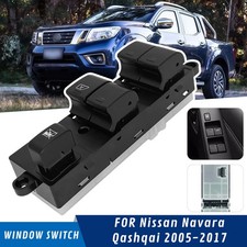 ELECTRIC POWER WINDOW SWITCH FOR NISSAN NAVARA D40 QASHQAI J10 J11 MK2 2007-2015