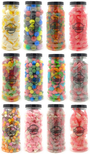 Gift jars retro sweets - jars, of