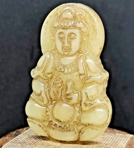 Antique celestial buddha jade - antique,