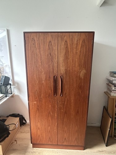 Plan teak wardrobe mid - wardrobe,