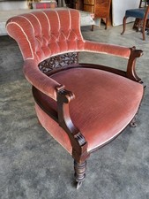 Antique upholstered bedroom