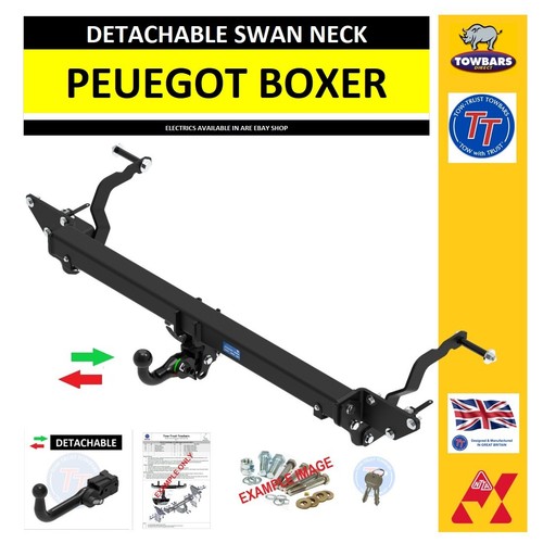 Detachable towbar for peugeot - towbar,
