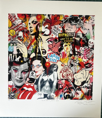 Ben frost print sniff death - print,