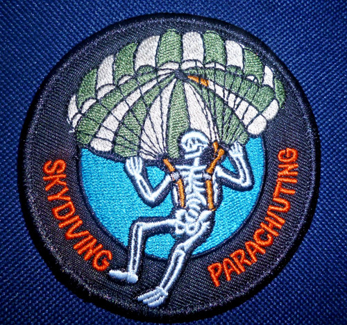 Skydiving parachuting - -,