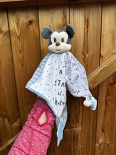 Disney Baby Mickey Mouse Comforter A Star Is Born With Teether Clementoni Blue