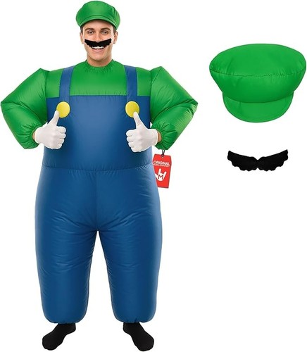 Adult inflatable super mario - adult,