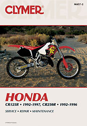 Clymer 1992 1996 cr250r honda - clymer, 1992-1996