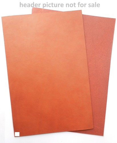 2mm thick saddle tan veg - thick,