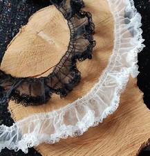 Stiff Mesh Ruffle Trim, Petticoat Netting Frills, Tutu Underskirt Ruffled Fabric