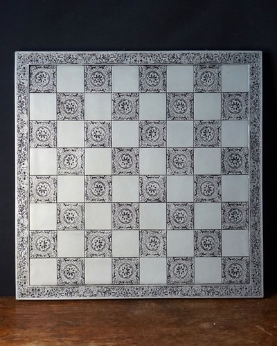 Vintage metal chess - chess, board