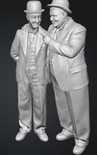 Laurel and hardy - figure, decor