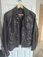 Diesel Leather Jacket Medium