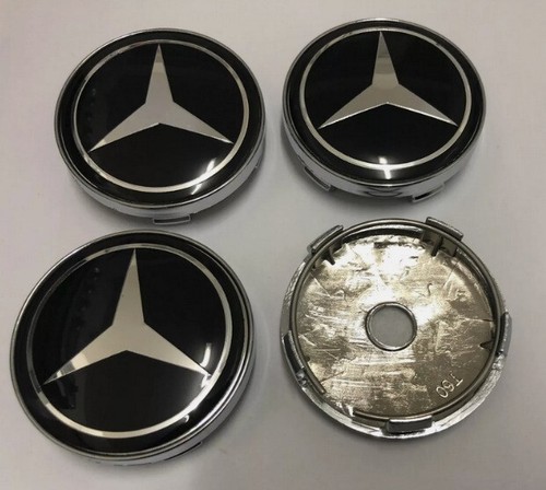 Mercedes alloy wheel centre - 4x,