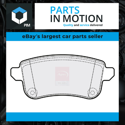 Brake pads set fits - brake,