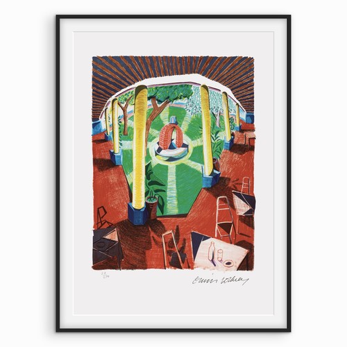 David hockney signed views - signed,