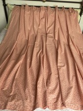 Vintage Laura Ashley Firenze Curtains 1986 45”wide X 71”drop Pink  VGC