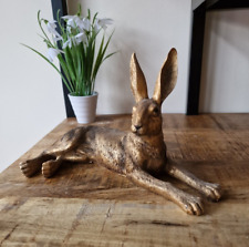 Bronze Resin Hare Ornament