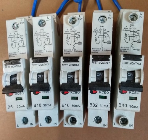 Cgd rcbo 30ma 40a 32a - 40a,, 16a