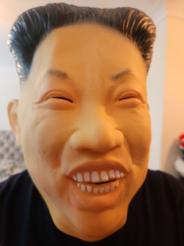 Kim jong fancy - un, rubber