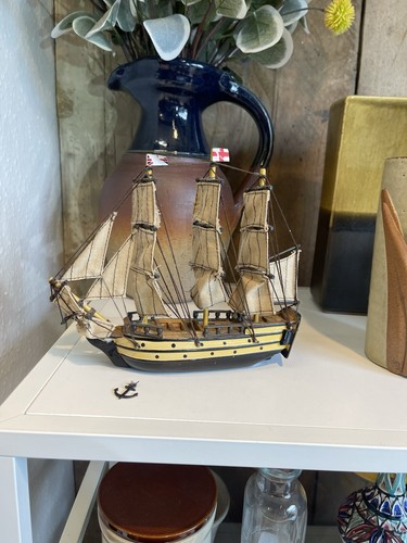 Miniature wooden sailing - wooden,