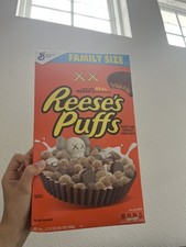 Reeses Puffs KAWS X Cereal