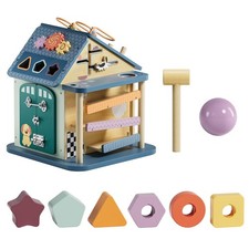 Topbright Wooden Activity House 12in1 Playful Learning for Toddlers