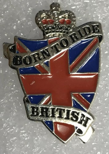 New biker pin badge - biker,