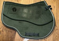 EQUIPAD Velvet Close Contact Saddle Pad Memory Foam FULL SIZE Green