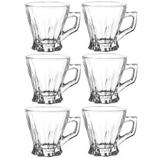 6pk Glass Coffee Cups