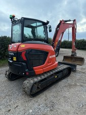 Kubota KX060-5 Digger, Excavator, LOW HOURS! 5/6 Ton Takeuchi, JCB, Doosan