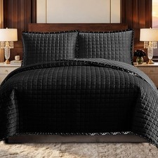 3 Piece Embossed Quilted