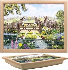 DONKEY LAP TRAY WITH BEAN BAG