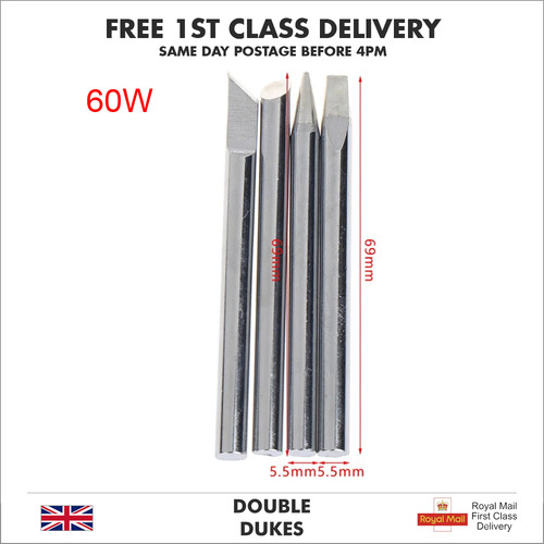 4pcs 60w soldering iron tips - 4pcs,