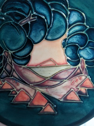 Moorcroft pottery pin dish - pottery, 4