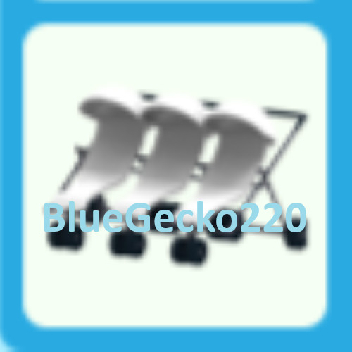 Triple stroller adopt - triple, from
