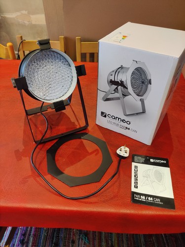 Cameo led rgb par64 floor - led, can