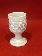 Lladro Decorated Wine Chalice #5263 Grapes And Leaves - Retired Vase Figure Mini