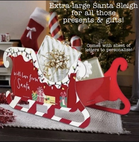 Extra large santa sleigh - ‘santa, sleigh’