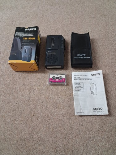 Sanyo trc 520m microcassette - trc-520m,