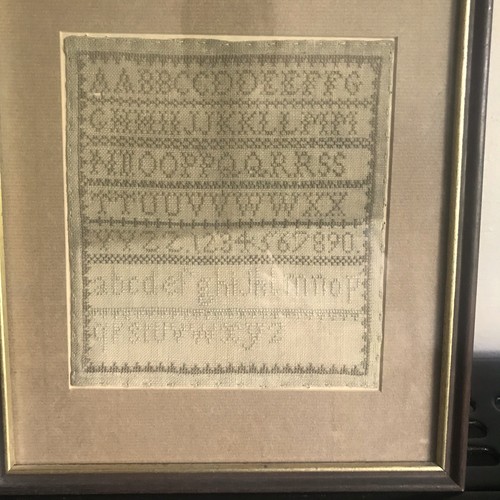 Antique sampler cross stitch