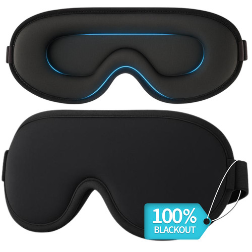 Blackout sleep mask soft - 3d,