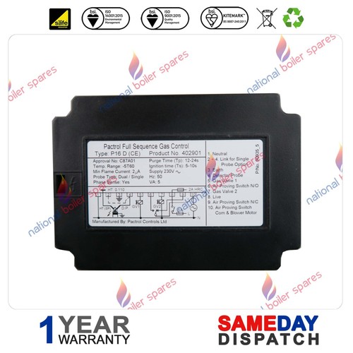 Pactrol boiler full sequence - boiler,