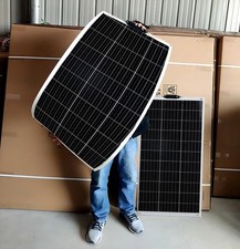 200W Solar Panel Flexible Monocrystalline 12V Solar Panel for RV Car Camp