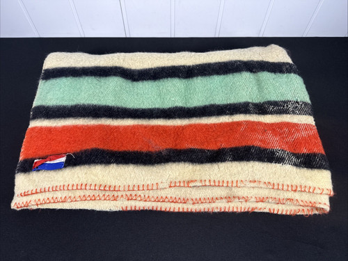 Vintage eskimo wool - wool, blanket